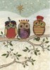 PŘÁNÍ BUG ART AC003-VÁNOČNÍ THREE WISE OWLS
