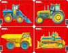 PUZZLE MINI - PRACOVNÍ STROJE/10 DÍLKŮ (NAKLADAČ)