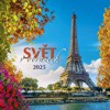 SVĚT V OBRAZECH 2024, 330X330 MM