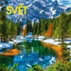SVĚT TICHA 2024, 330X330 MM