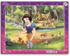 PUZZLE DESKOVÉ SNĚHURKA A ZVÍŘÁTKA/40 DÍLKŮ