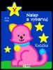 KOČIČKA 2-3 ROKY: NALEP A VYBARVUJ