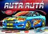 TURBO MOTORY-AUTA/AUTÁ OMALOVÁNKY+SAMOLEPKY