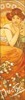 ZÁLOŽKA-ALFONS MUCHA-TOPAZ-FRESH COLLECTION, MAGNETICKÁ ZÁL.