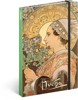 NOTES ALFONS MUCHA - BODLÁK, LINKOVANÝ 13 X 21 CM