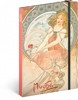 NOTES ALFONS MUCHA - OBRAZ, LINKOVANÝ, 13 X 21 CM