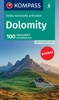 DOLOMITY - VELKÝ TURISTICKÝ PRŮVODCE - 100 NEJKRÁSNĚJŠÍCH T.