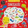 DINO - KNÍŽKA S PĚNOVÝMI SAMOLEPKAMI
