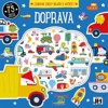 DOPRAVA - KNÍŽKA S PĚNOVÝMI SAMOLEPKAMI
