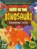 DINOSAUŘI - SAMOLEPKOVÁ KNÍŽKA  - SVÍTÍ VE TMĚ