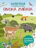 SAMETOVÁ SAMOLEPKOVÁ KNÍŽKA DIVOKÁ ZVÍŘA