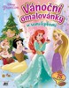 PRINCEZNY - VÁNOČNÍ OMALOVÁNKY SE SAMOLEPKAMI