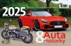 KALENDÁŘ 2025 AUTA A MOTORKY, STOLNÍ, TÝDENÍ