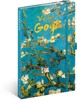 NOTIQUE NOTES VINCENT VAN GOGH, LINKOVANÝ, 13 X 21 CM