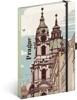 NOTIQUE NOTES PRAHA, LINKOVANÝ, 13 X 21 CM