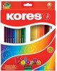 KORES TROJHRANNÉ PASTELKY KOLORES 3 MM S