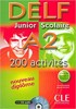 DELF JUNIOR SCOMAIRE A2 LIVRE+CORRIGES+CD