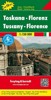 ITÁLIE-TOSKÁNSKO- FLORENCIE 1:150T MAPA