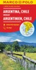 ARGENTINA,CHILE,URUQAY 1:4M-MAPA