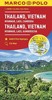 THAJSKO,VIETNAM,LAOS,KAMBODŽA 1:2M-MAPA