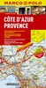 AZUROVÉ POBŘEŽÍ PROVENCE 1:200T-MAPA