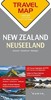 NOVÝ ZÉLAND 1:800T AUCKLAND CHRISTCHURCH WELLINGTON TRAVELMA