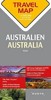 AUSTRÁLIE 1:4M TRAVELMAP KUNTH