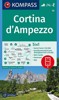 CORTINA D AMPEZZO 1:50T TURISTICKÁ MAPA KOMPASS Č.55
