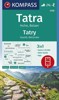 VYSOKÉ TATRY, BELIANSKE 1:25000  KOMPASS 2130