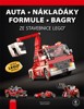 AUTA, NÁKLAĎÁKY, FORMULE, BAGRY ZE STAVEBNICE LEGO