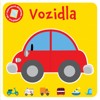 VOZIDLA - LEPORELOVÁ SKLÁDANKA SE ZRCÁTKEM