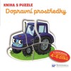 DOPRAVNÍ PROSTŘEDKY - KNIHA S PUZZLE