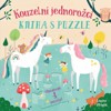 KOUZELNÍ JEDNOROŽCI - KNIHA S PUZZLE