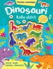 PLSTĚNÉ SAMOLEPKY - DINOSAUŘI - KNIHA AKTIVIT