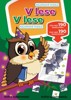 V LESE - NÁLEPKOVÉ PUZZLE