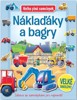 NÁKLAĎÁKY A BAGRY - KNIHA PLNÁ SAMOLEPEK