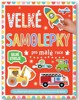 VELKÉ SAMOLEPKY PRO MALÉ RUCE SILNÉ STROJE