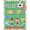 VELKÉ SAMOLEPKY PRO MALÉ RUCE FOTBAL