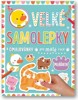 VELKÉ SAMOLEPKY A OMALOVÁNKY MLÁĎATA
