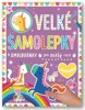 VELKÉ SAMOLEPKY A OMALOVÁNKY JEDNOROŽCI