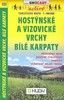 HOSTÝNSKÉ VRCHY,BÍLÉ KARPATY-OUTDOOROVÁ MAPA 1:100T 222