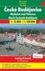 ČESKÉ BUDĚJOVICE 1:10T-PLÁN MĚSTA+HLUBOKÁ NAD VLTAVOU