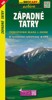ZÁPADNÉ TATRY 1:50T-TURISTICKÁ MAPA