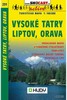 VYSOKÉ TATRY,LIPTOV,ORAVA 1:100T-TURISTICKÁ MAPA Č. 231