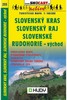 SLOVENSKÝ KRAS,SLOVENSKY RAJ,S.RUDOHORIE 1:100T-MAPA Č. 233