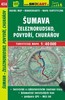 ŠUMAVA-ŽELEZNORUDSKO,POVYDŘÍ,CHURÁŇOV 1:40T-TURISTICKÁ MAPA