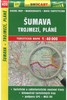 ŠUMAVA-TROJMEZÍ, PLÁNĚ 1:40T-TURISTICKÁ MAPA