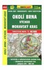OKOLÍ BRNA,MORAVSKÝ KRAS 1:40T-TURISTICKÁ MAPA