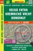 VELKÁ FATRA,KREMNICKÉ VRCHY,DONOVALY 1:40T TURISTICKÁ MAPA