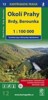 OKOLÍ PRAHY BRDY,BEROUNSKO 1:100T-TURISTICKÁ MAPA Č.12